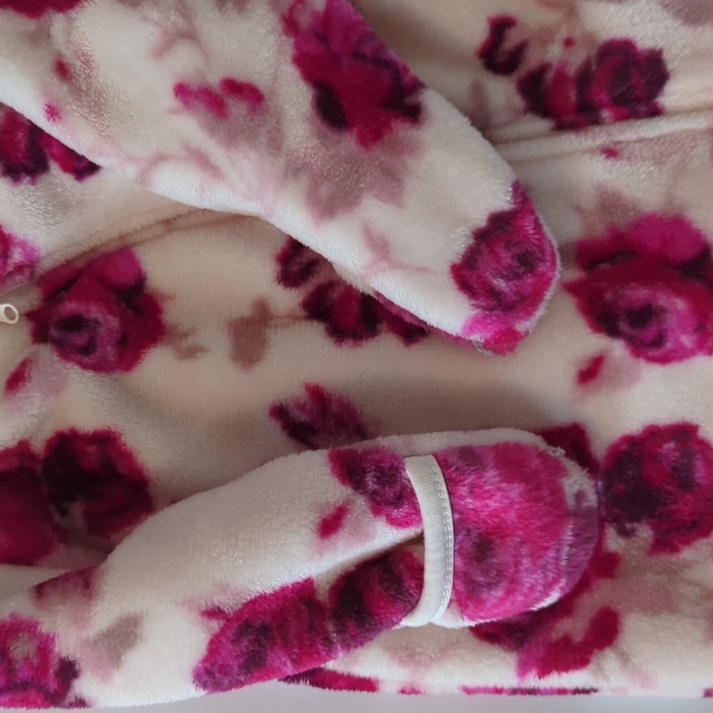 Laura Ashley fleece onesies